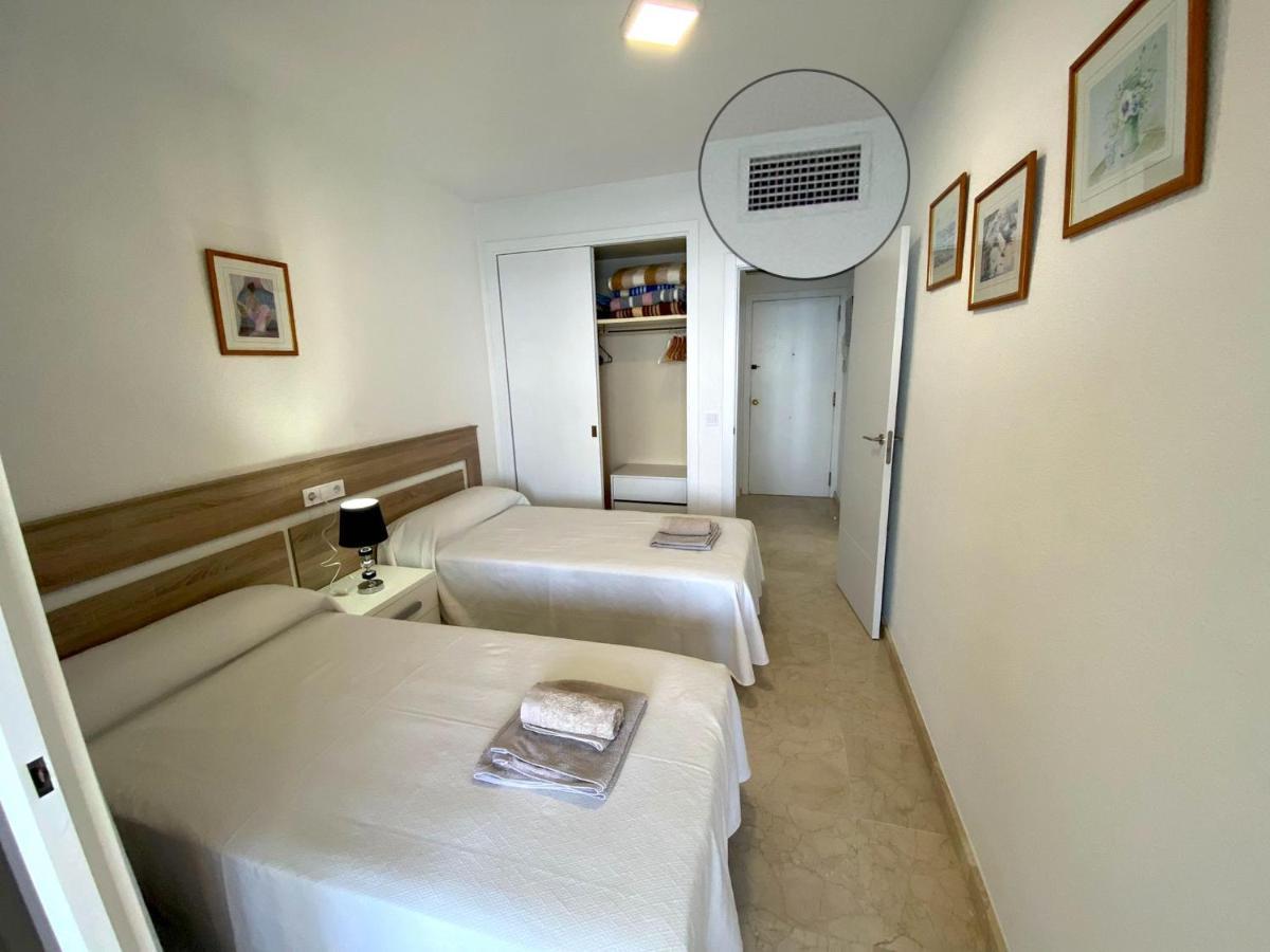 Apartamento Torre Levante, Primera Linea De Playa Бенідорм Екстер'єр фото