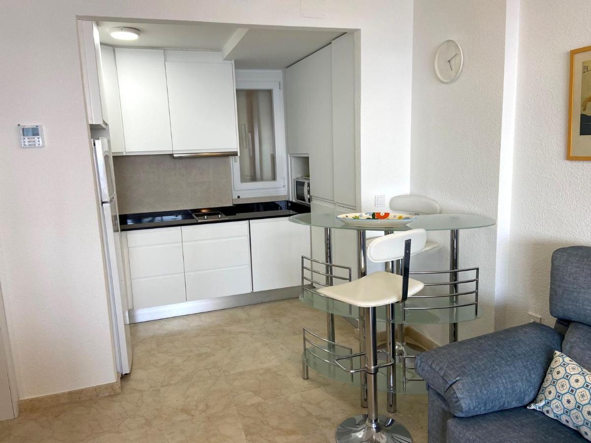 Apartamento Torre Levante, Primera Linea De Playa Бенідорм Екстер'єр фото